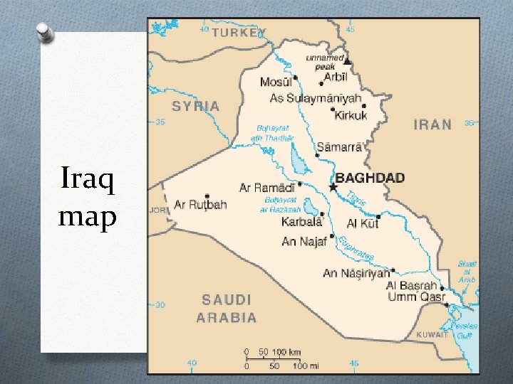 Iraq map 