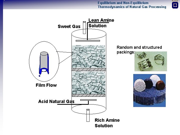 Equilibrium and Non-Equilibrium Thermodynamics of Natural Gas Processing Sweet Gas Lean Amine Solution Random
