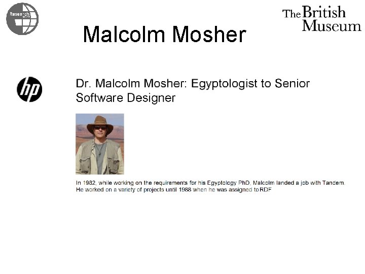 Malcolm Mosher 