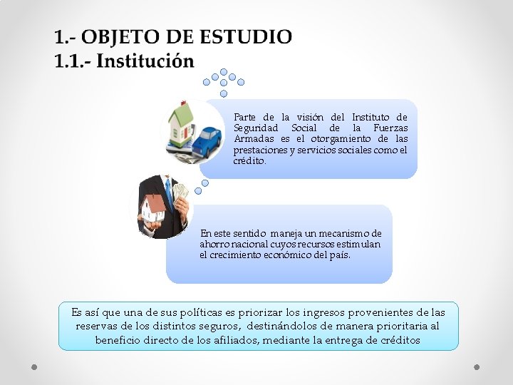 ISSFA Parte de la visión del Instituto de Seguridad Social de la Fuerzas Armadas