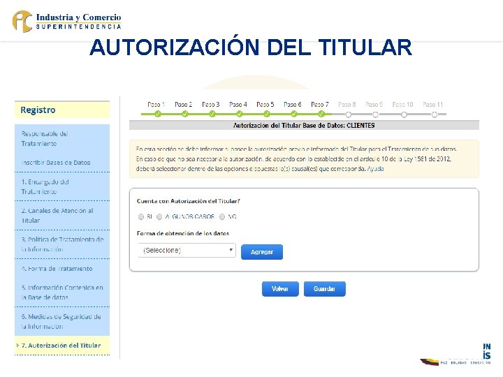 AUTORIZACIÓN DEL TITULAR 