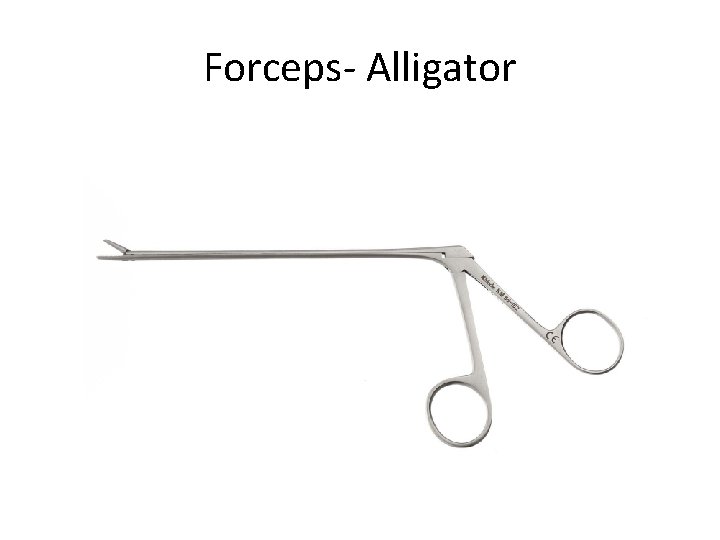 Forceps- Alligator 