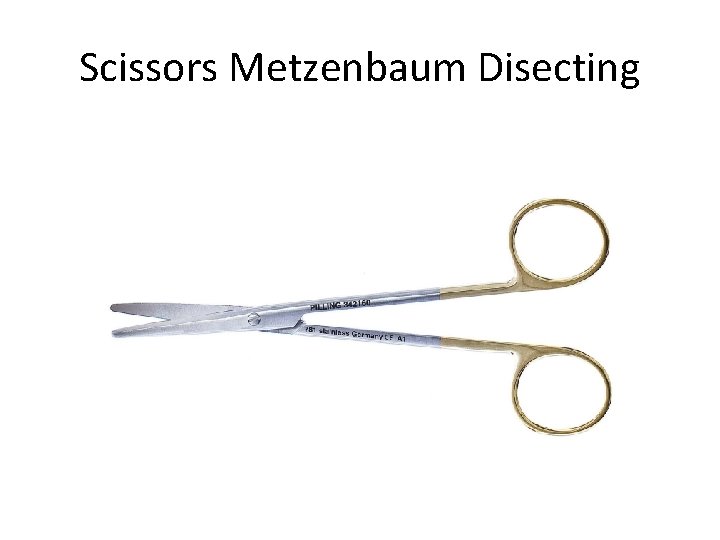 Scissors Metzenbaum Disecting 