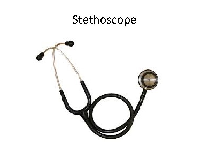 Stethoscope 