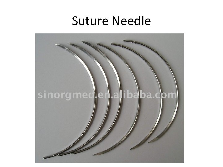 Suture Needle 