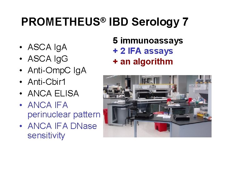 Automation of Immunofluorescence Assays in a Clinical Laboratory
