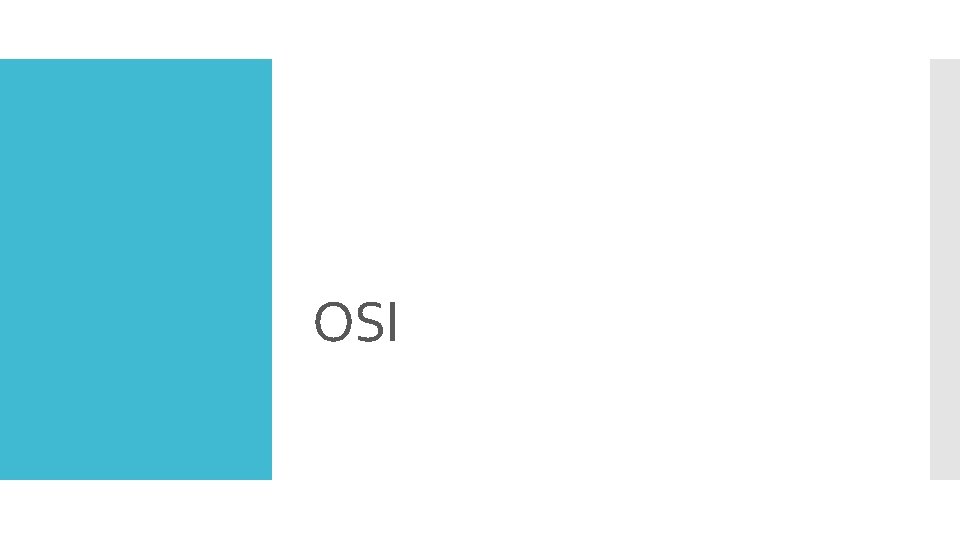 OSI 