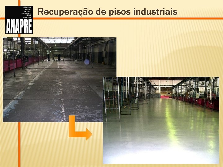 Recuperação de pisos industriais 