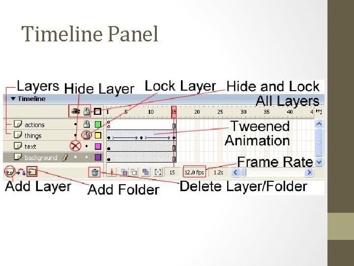 Timeline Panel 