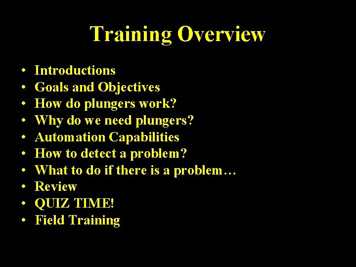 All you want to know about plunger lift