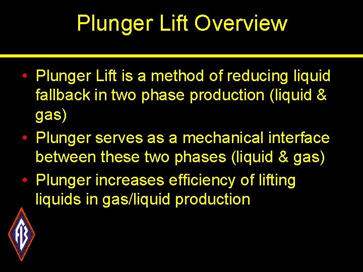 All you want to know about plunger lift