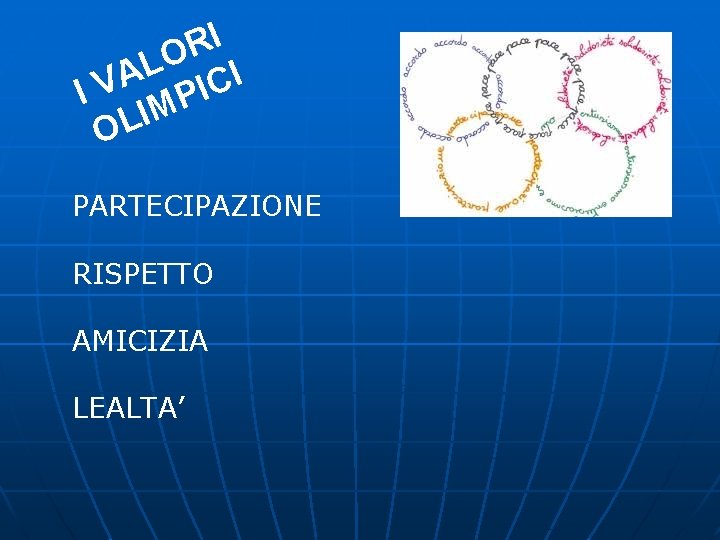 I R O I L A V IC I P IM L O PARTECIPAZIONE