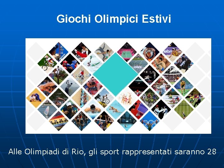 Giochi Olimpici Estivi Alle Olimpiadi di Rio, gli sport rappresentati saranno 28 