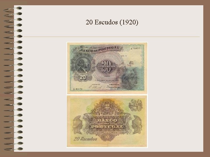 20 Escudos (1920) 