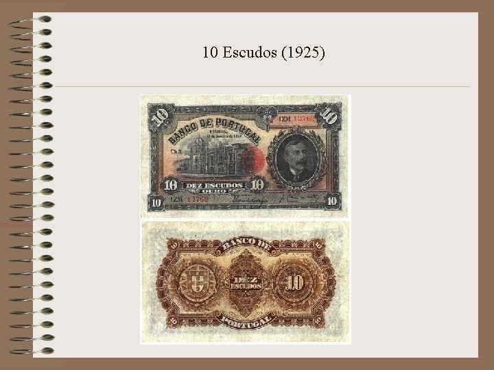 10 Escudos (1925) 