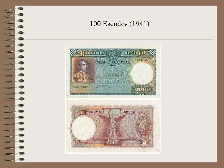 100 Escudos (1941) 