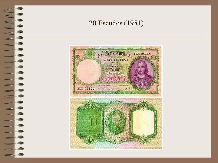 20 Escudos (1951) 