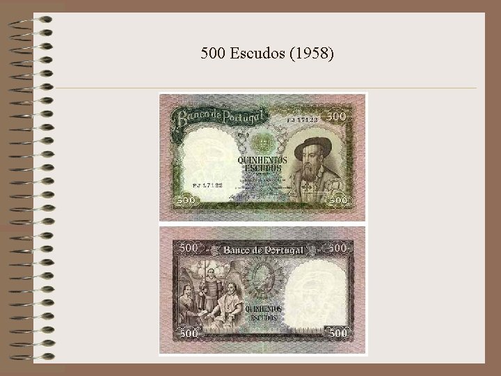 500 Escudos (1958) 