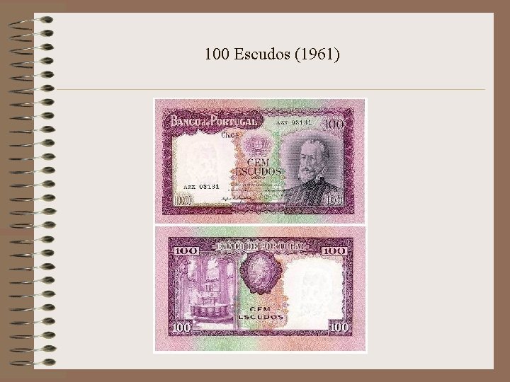 100 Escudos (1961) 