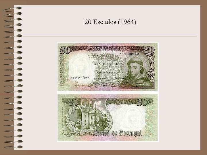 20 Escudos (1964) 