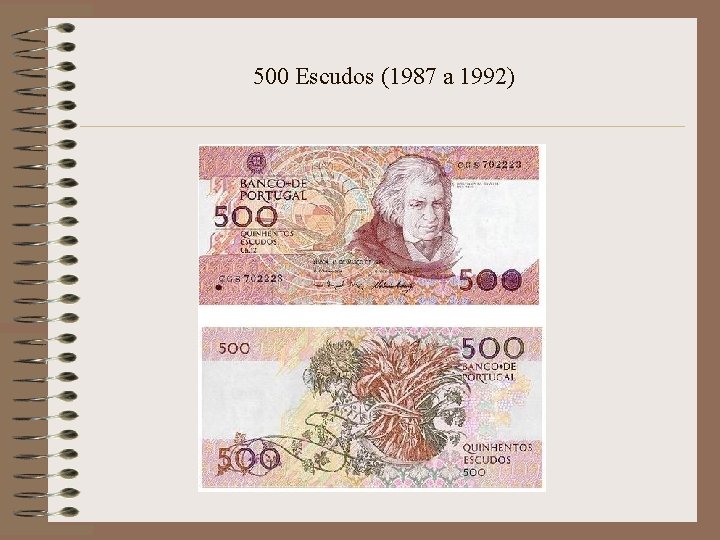 500 Escudos (1987 a 1992) 