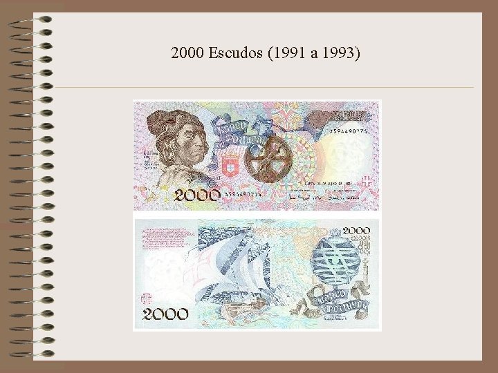 2000 Escudos (1991 a 1993) 