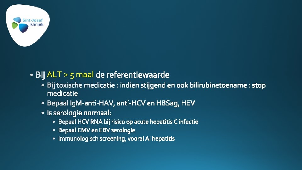 ALT > 5 maal 