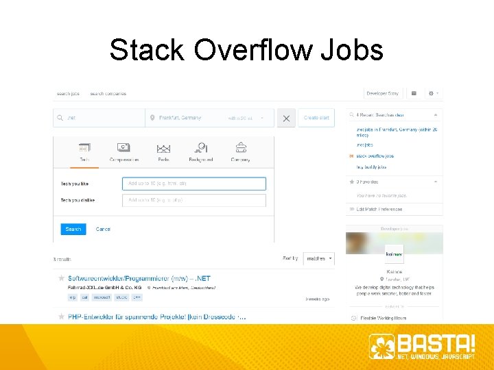 Stack Overflow Jobs 