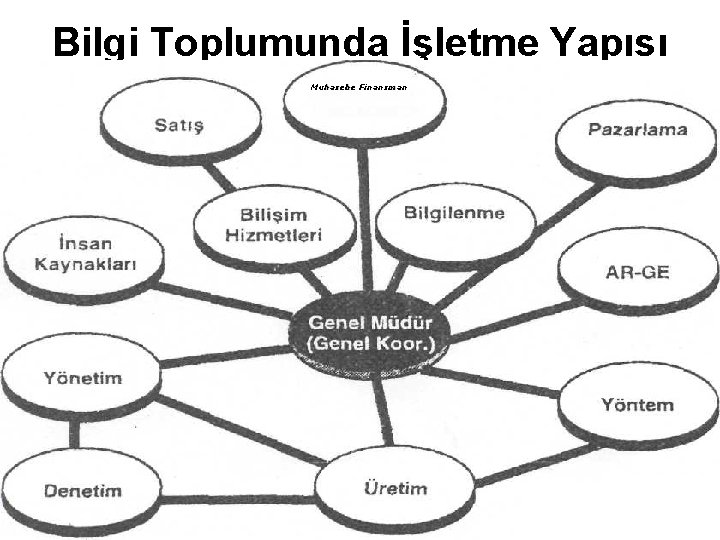 Bilgi Toplumunda İşletme Yapısı Muhasebe Finansman 