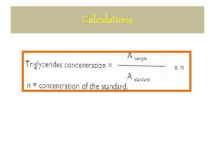 Calculations 