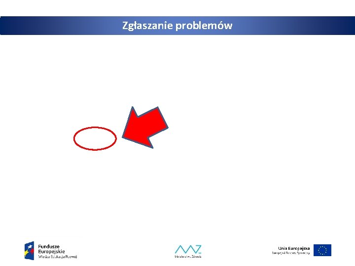 Zgłaszanie problemów 