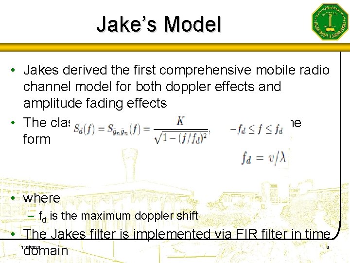 Channel Model and Simulation Using Matlab AbdulAziz M