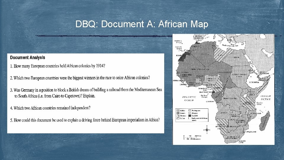 DBQ: Document A: African Map 