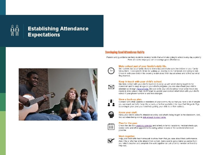 Establishing Attendance Expectations 19 