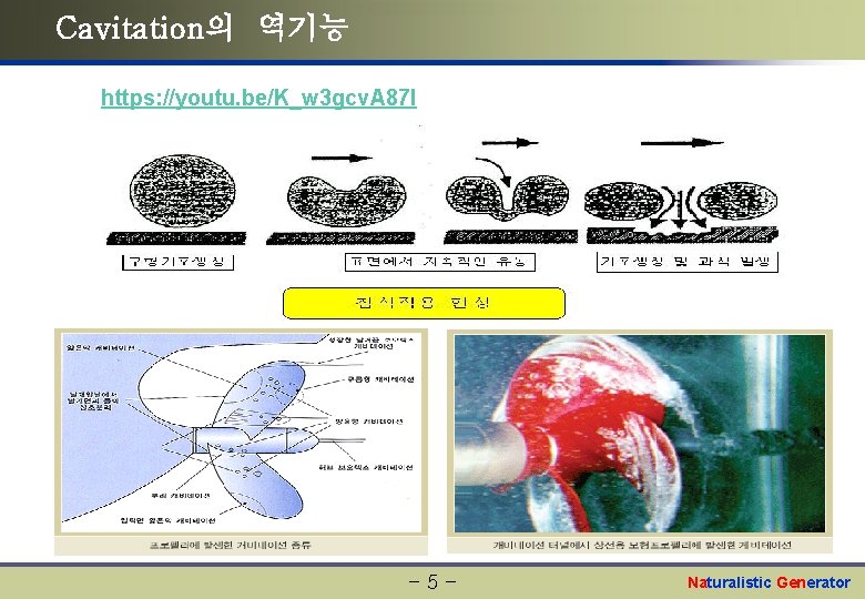 Cavitation의 역기능 https: //youtu. be/K_w 3 gcv. A 87 I -5 - Naturalistic Generator