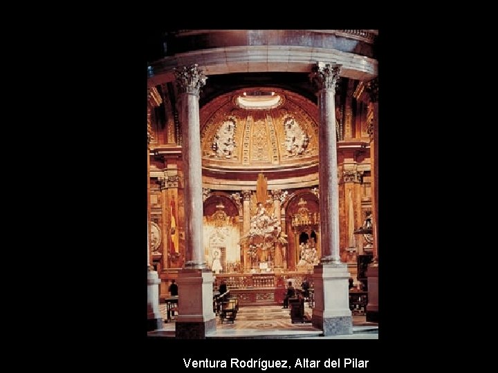 Ventura Rodríguez, Altar del Pilar 