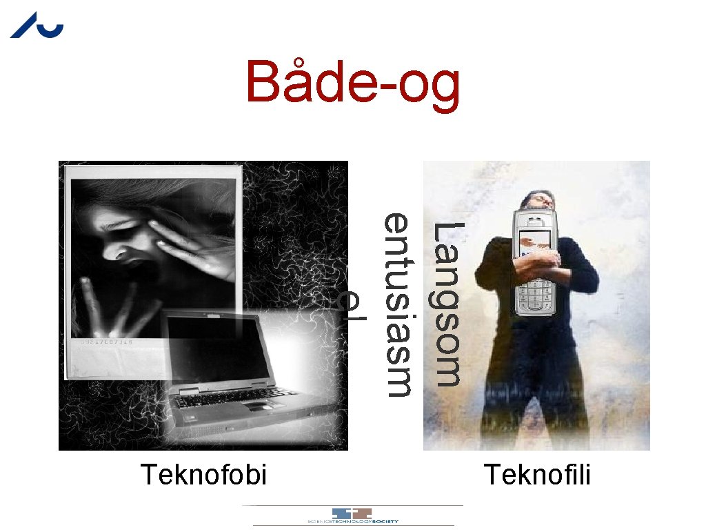 Både-og Langsom entusiasm e! Teknofobi Teknofili 
