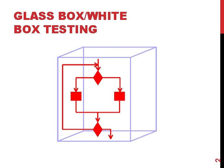 2 GLASS BOX/WHITE BOX TESTING 