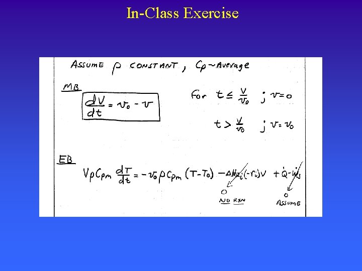 In-Class Exercise 