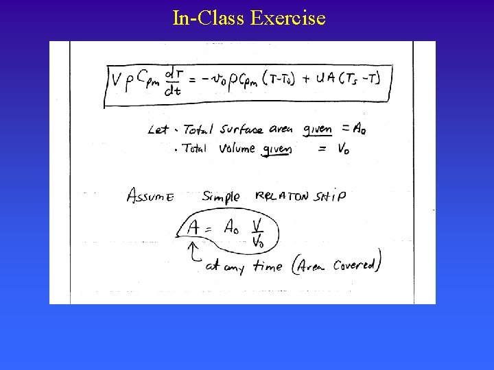 In-Class Exercise 