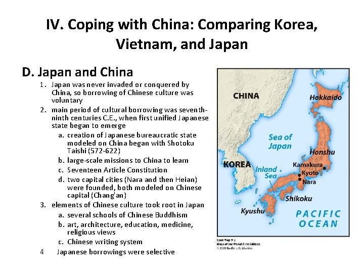 IV. Coping with China: Comparing Korea, Vietnam, and Japan D. Japan and China 1.