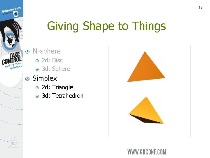 17 Giving Shape to Things > N-sphere > > > 2 d: Disc 3