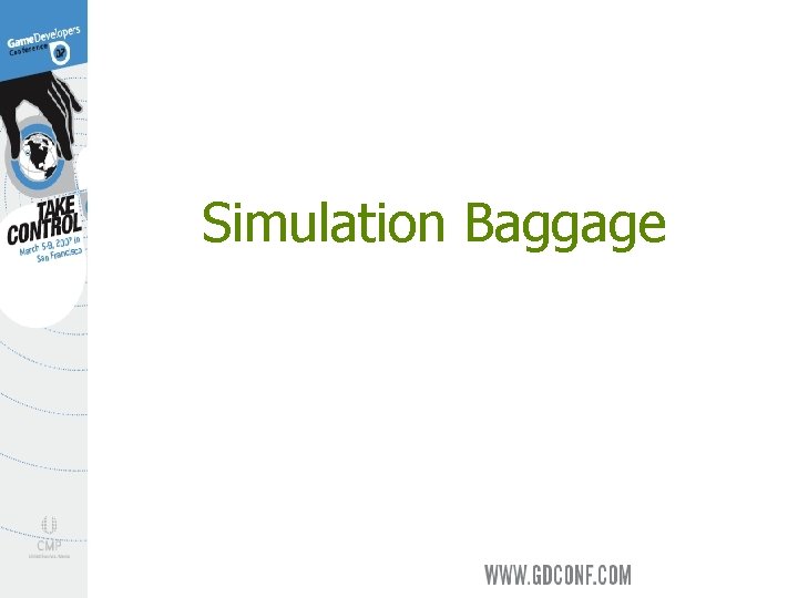 Simulation Baggage 