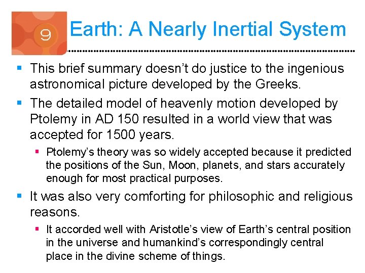 Earth: A Nearly Inertial System § This brief summary doesn’t do justice to the