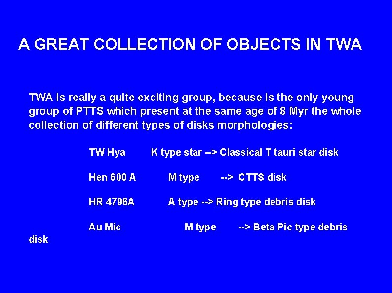 A GREAT COLLECTION OF OBJECTS IN TWA is really a quite exciting group, because