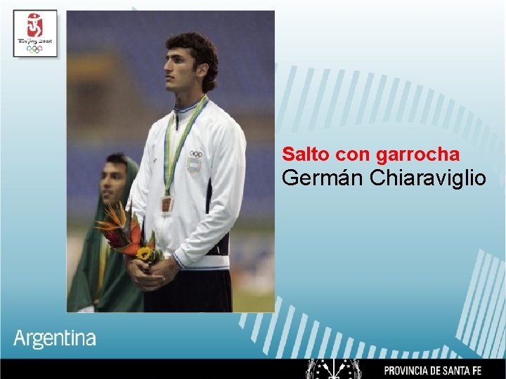 Salto con garrocha Germán Chiaraviglio 