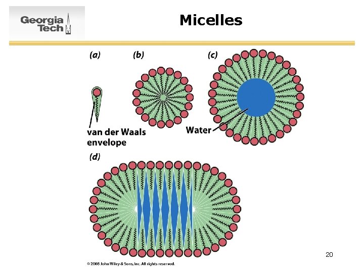 Micelles 20 