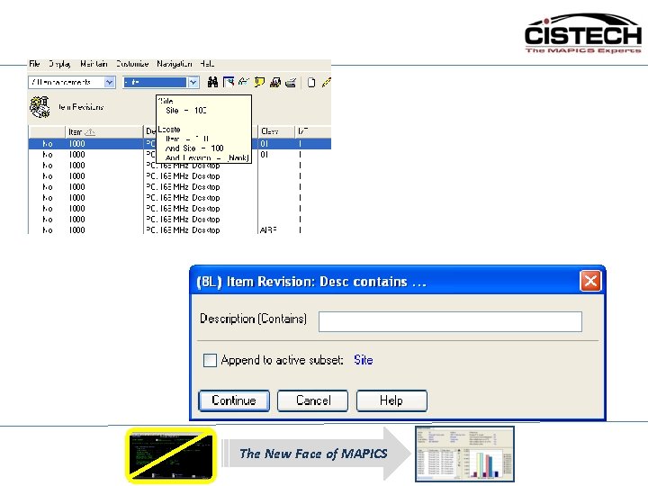 The New Face of MAPICS 