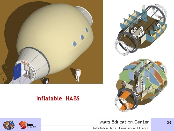 Inflatable HABS Mars Education Center Inflatable Habs – Constance & Georgi 29 