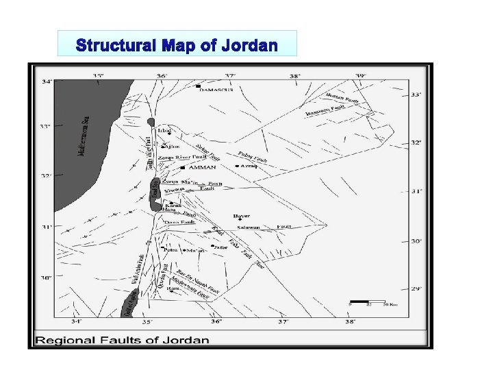 Structural Map of Jordan 